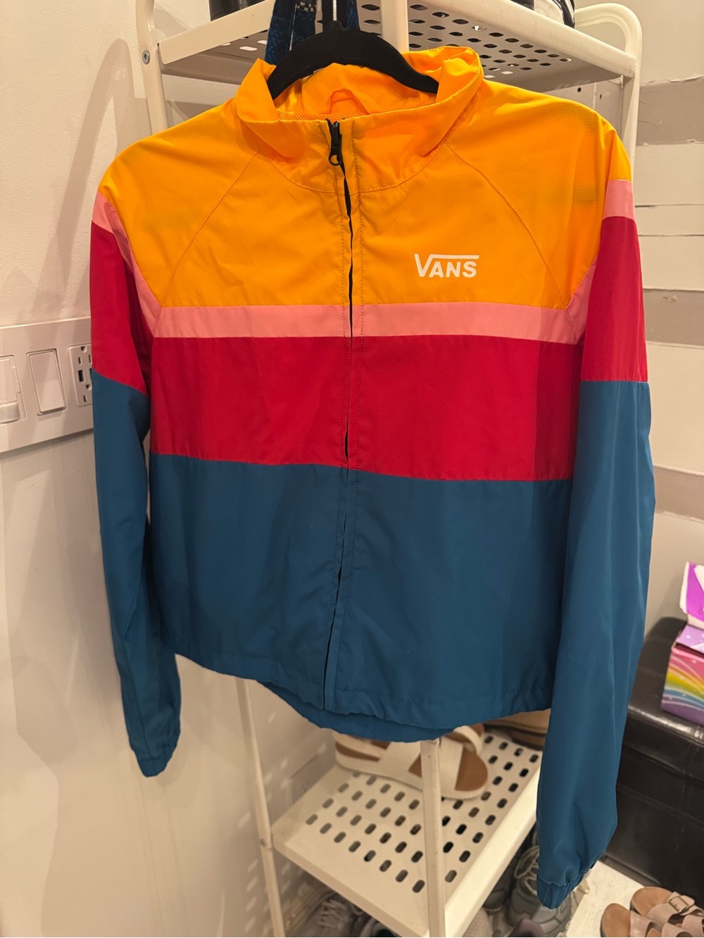 Vans primary colorblock windbreaker